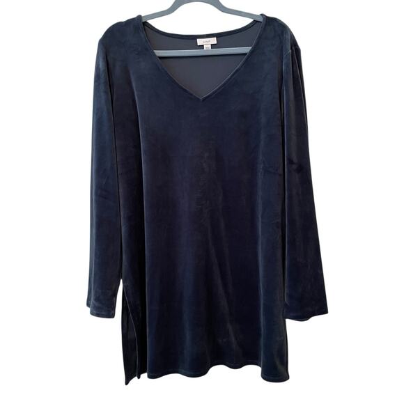 J Jill Velvet Tunic - Picture 1 of 6